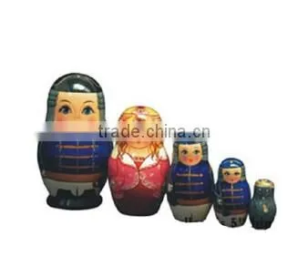 wooden russion nesting doll , matryoshka doll