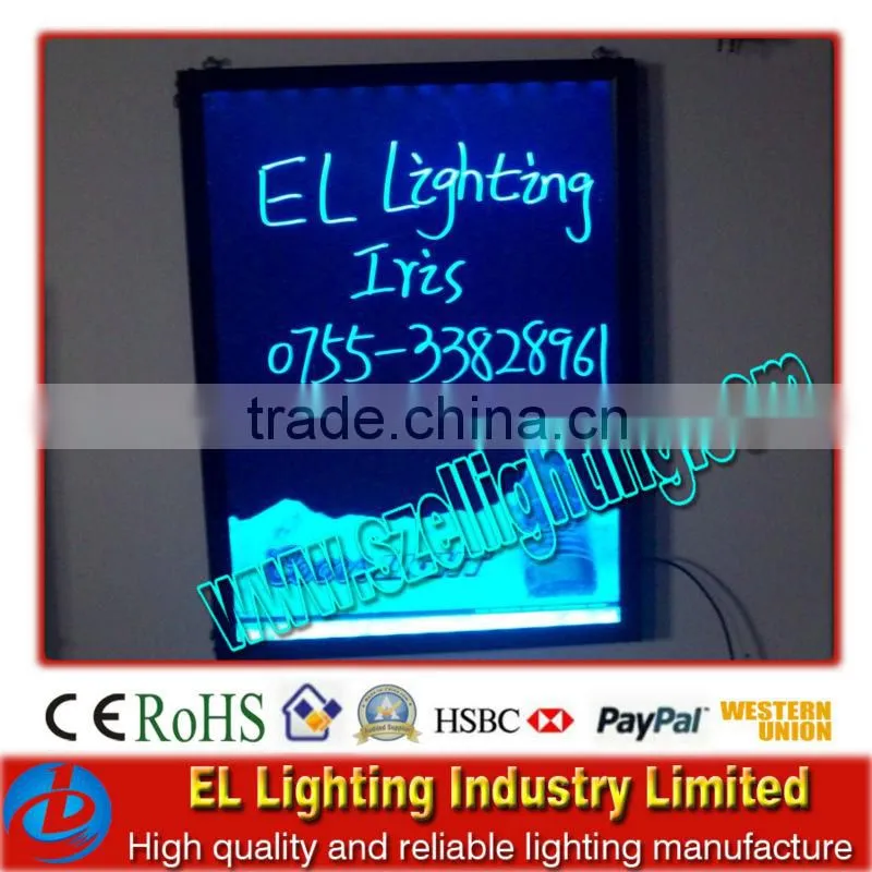 led lighting writing board led flashing billboard