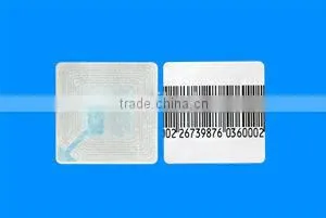 EAS Anti-theft Sticker RF Alarm Security Soft Label 8.2mhz EAS Soft Tag