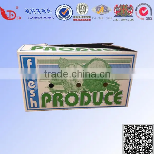 China manufacturer wholesale popular corrugated paper waterproof packaging box