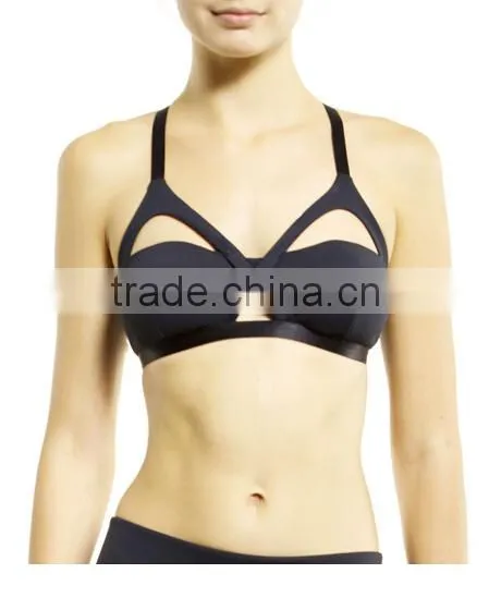 yoga sports girl tube sexy bra dri fit sports bra