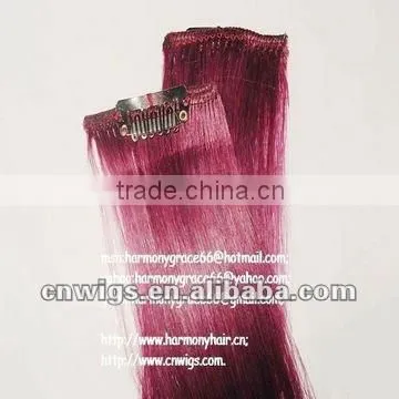 HOT SELLING FASHION top quality clip-in hair