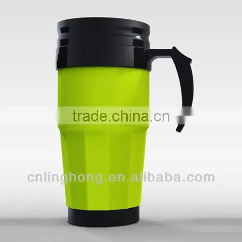 2014 new design double wall stainless steel coffee pot