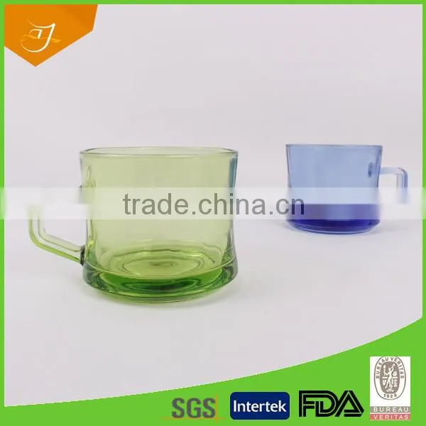 Crystal Water Cup Glassware With China Factory,Shot Glass Tea Cup/Colourful Glass Cup