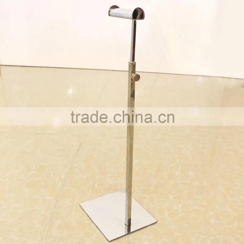 Adjustable metal handbags display rack/hanger for sale