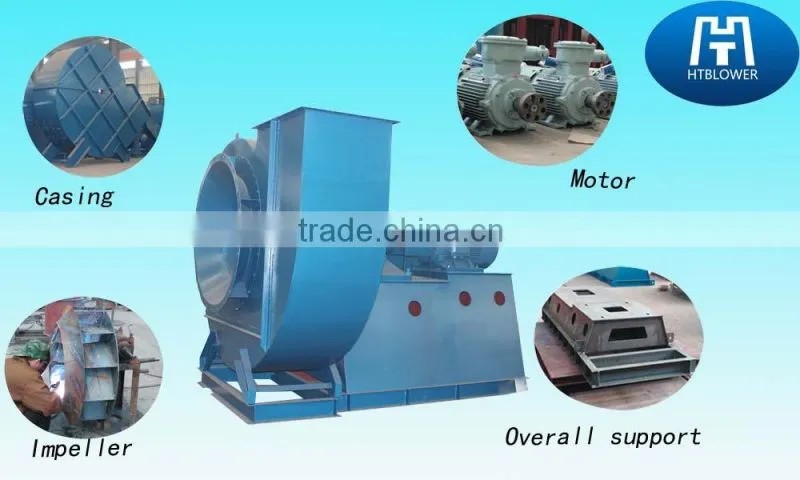 High temperature Garbage incineration power DC blower fan