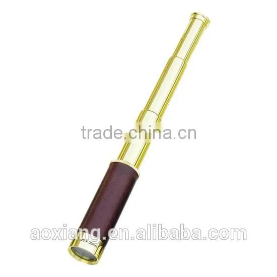 9x32 Brass antique telescopes monocular brass binocular