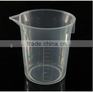 100ml pp plastic clear measuring cup