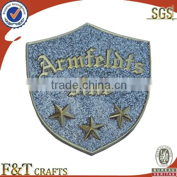 promotional advertising gift metal flashing badge