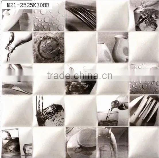 mosaic tile 250*250mm glazed ceramic tile