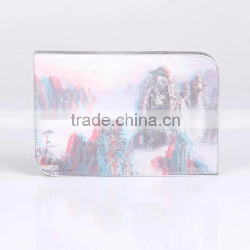 Crystal glass for heat transfer printing
