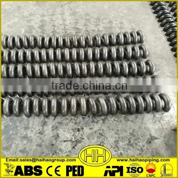 China supplier ASTM A234 WPB Carbon steel fitting 90 degree elbow with ISO Certificate
