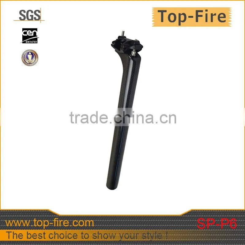 2015 hot selling and nice desgin carbon seat post ; carbon seat post 31.6&27.2mm for sales (sp-p6)