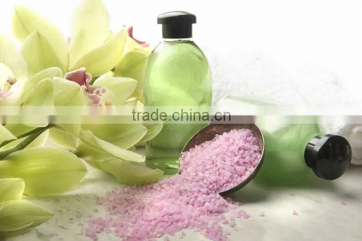2014 hot sale natural luxury aroma spa bath gift set with wooden massager