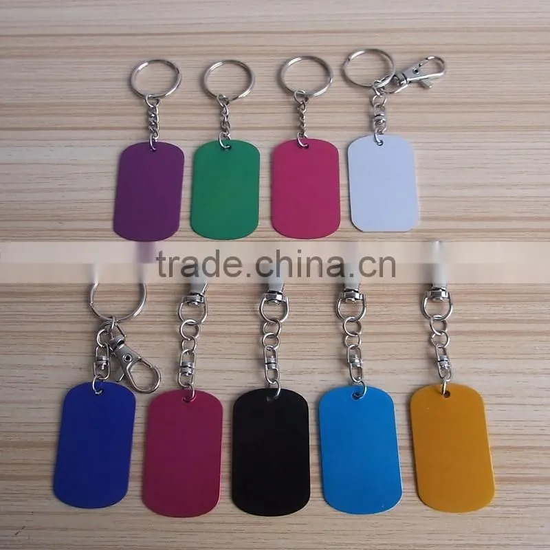 bling aluminum silicone cover dog tag enamel butterfly logo pet tag key chain