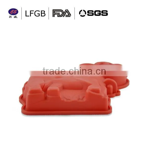 DIY hot sale wholesale top quality cow shape silicone cake molds