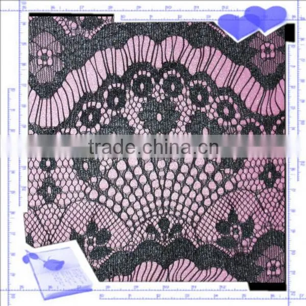 Hot sale chemical cotton lace fabric for clothing
