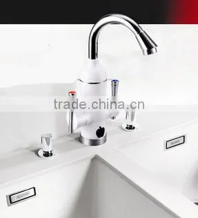 3 senconds heating electric instant hot water tap with temperature display
