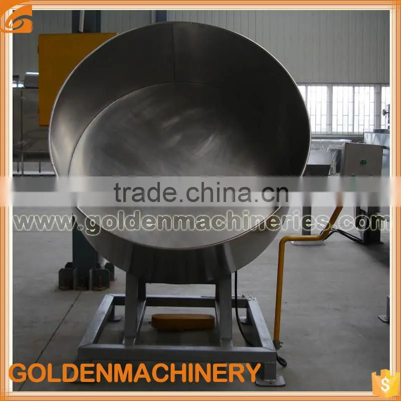 Stainless caramelized candied peanut coated pan nuts coated machine sugar coating machine