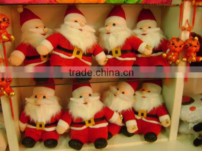 animated brown stuffed plush christmas teddy bear with suit