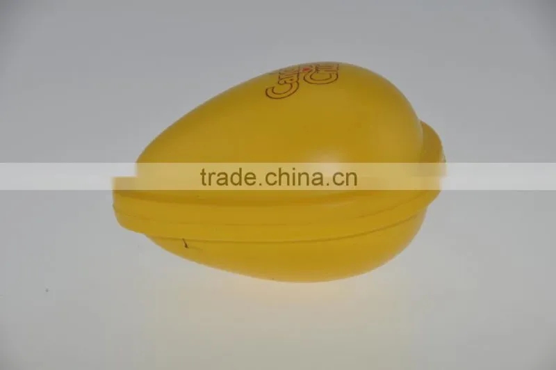 Cheap pu foam egg shape gift item