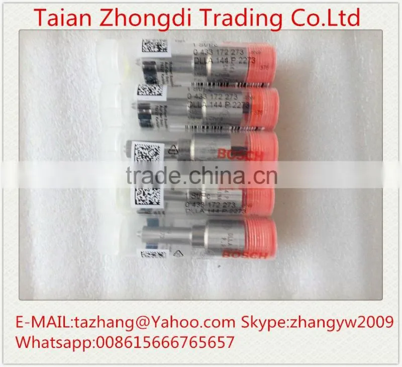 High quality Bosch NOZZLE 0433172273 DLLA144P2273 FOR INJECTOR 0445120304