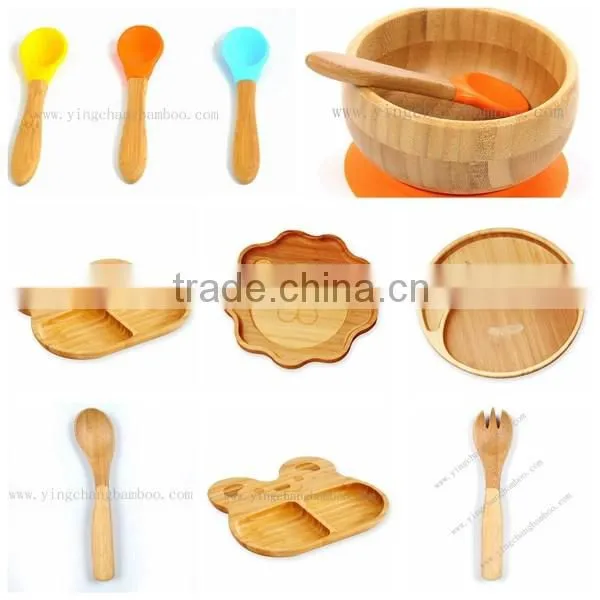 2016 New colored bamboo bowls