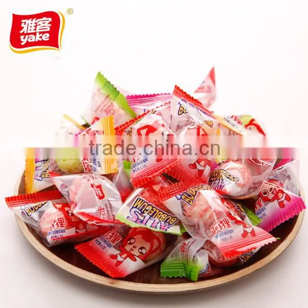 Yake magic bubble gum with fruit flavor