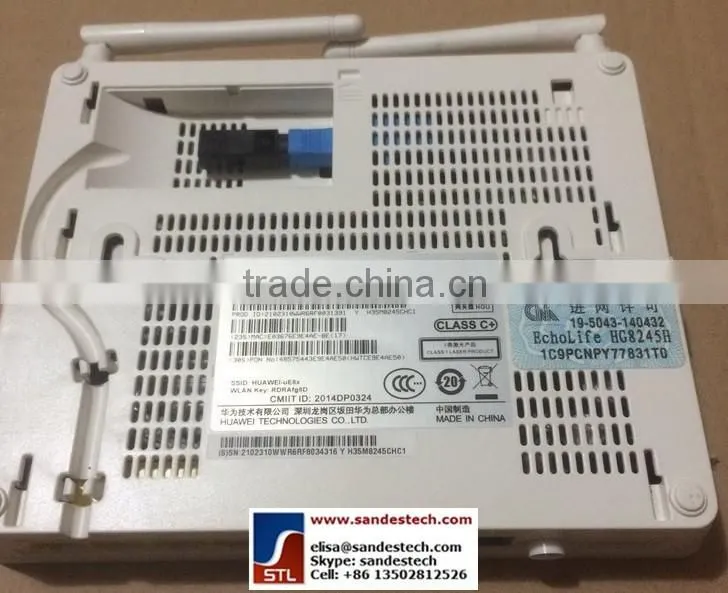 Huawei HG8245H with external antenna GPON ONT updated version Huawei HG8245 HG8245A HG8345R