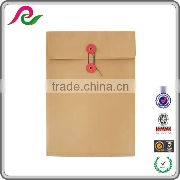 office stationary washable kraft paper A4 File holder. washable file holder