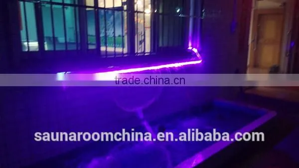 LED water curtain garden waterfalls outdoor for decoration