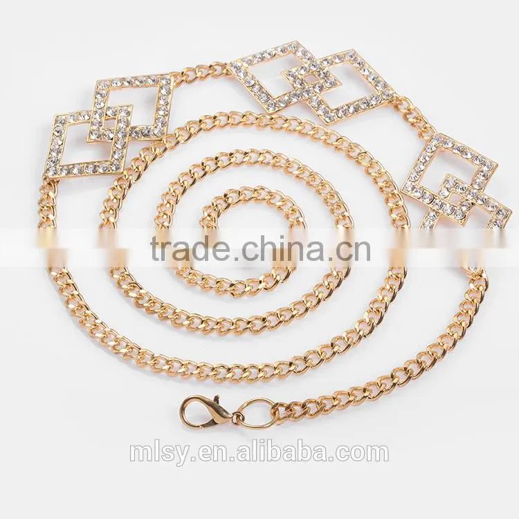 Hot fix rhinestone chain of rhinestone belt Brightness F1-80127