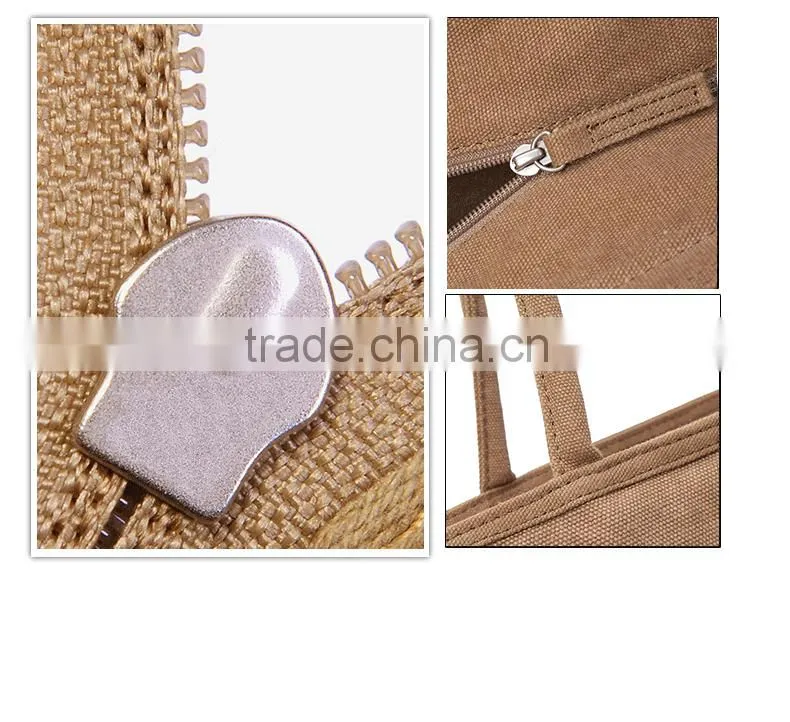 Wholesale fashionable high quality cheap style heavy canvas tote bag GW769