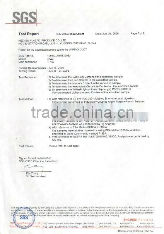 PVC Cable Channel