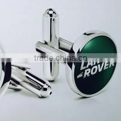 High quality men cufflink/Stainless steel cufflinks/crystal cufflink