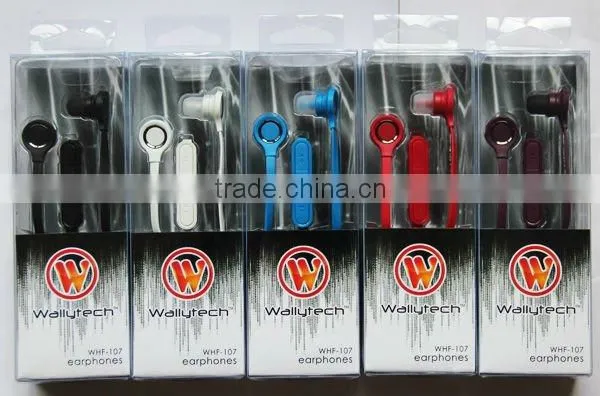 Flat Cable Earphone With Remote For SamSung S4