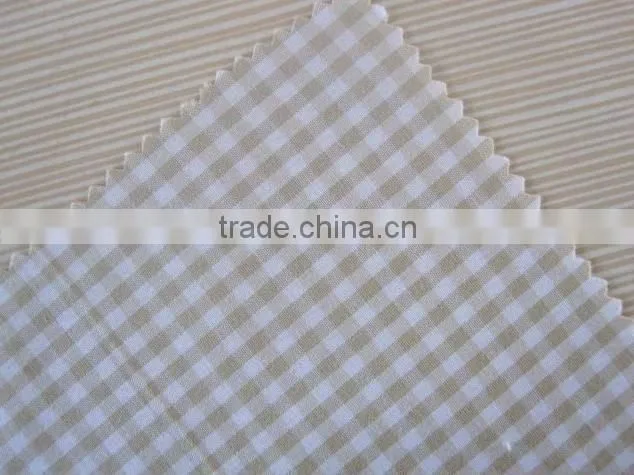 Plaid Cotton fabric/ 100% cotton fabric / TC fabric/ uniform fabric