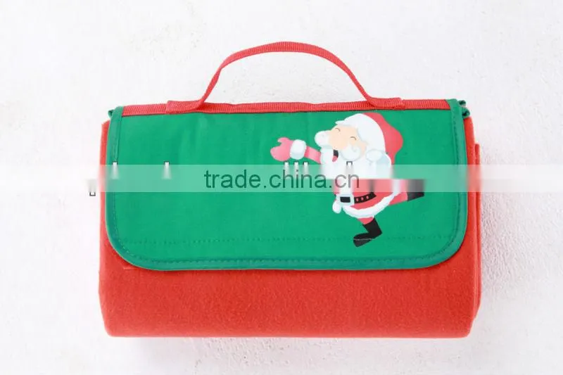 XMAS Gift Folding Disposable Picnic Blanket