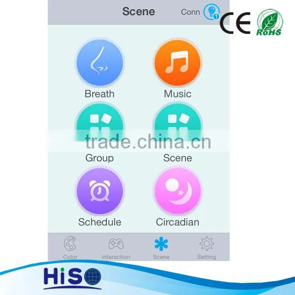 OEM Bluetooth LED Smart Bulb with top brand bluetooth module for smart home