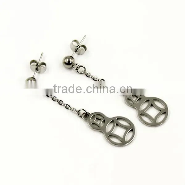 fad heart earrings,stainless steel pendant EARRING