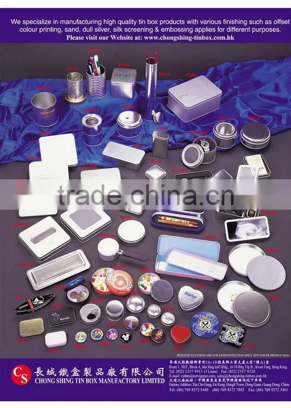 Heart shape tin box for jewelry/Gift packaging tin box