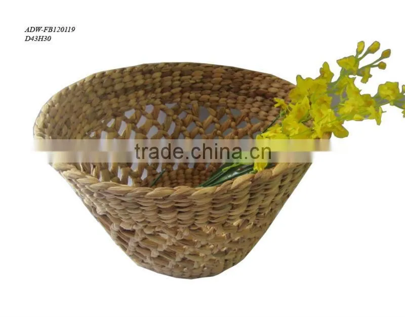 water hyacinth laundry basket