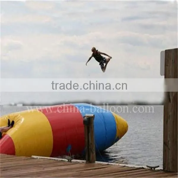 inflatable water blob jump, water toys blob 0.9mm pvc tarpaulin
