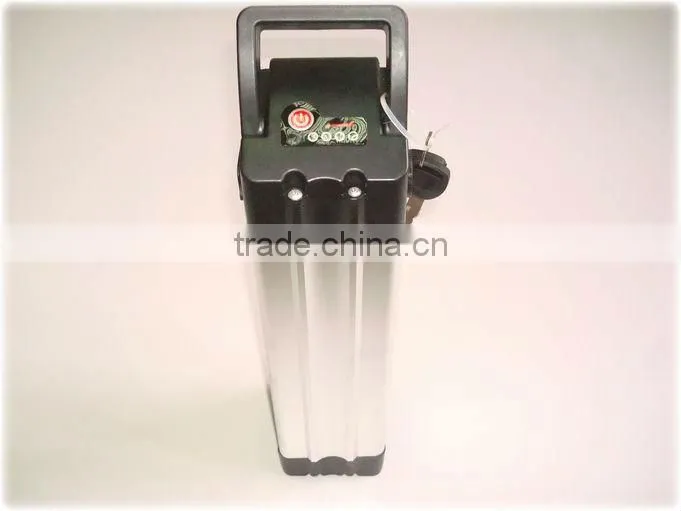 GEB lithium 48V12Ah silver fish li ion battery for ebike and scooter