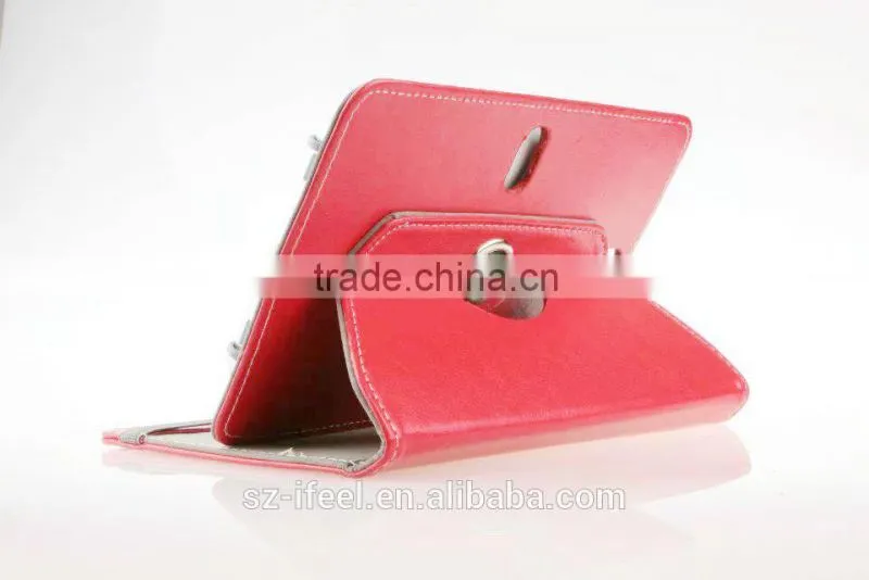 7 8 9 10.1 inch Universal Tablet Case Cover,360 Degrees Rotating Leather Flip Stand Universal