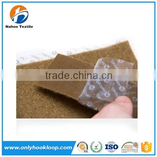 Hook and loop adhesive, self adhesive hook and loop dots, sticky hook loop