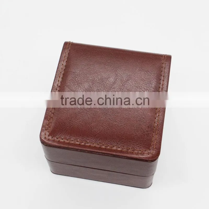 fine pu leather watch box delicate watch case