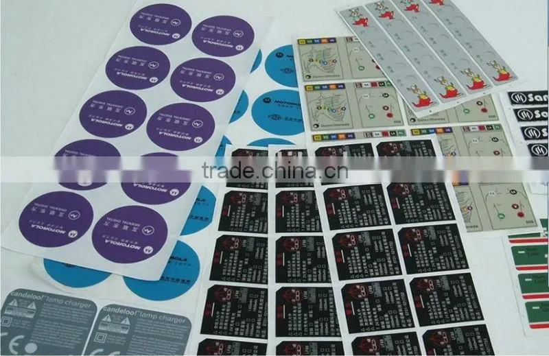 Cheap price adhesive sticker SCAS-003
