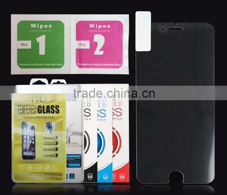 thin toughened glass mirror tempered glass screen protector for iphone 6 plus