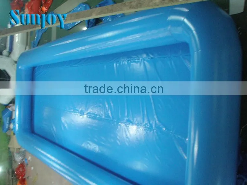 Hot sale good quality outdoor giant blue inflatable swimming pool